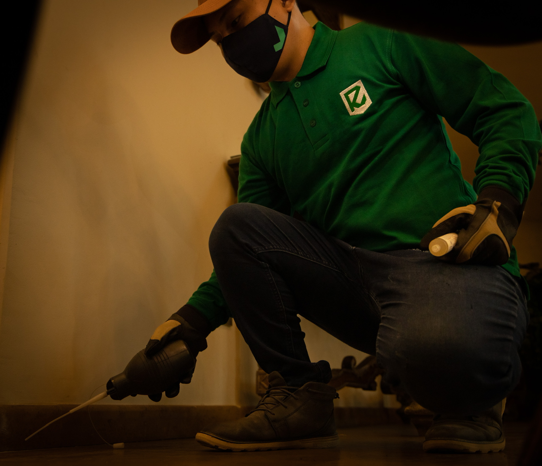 Rush technician at work